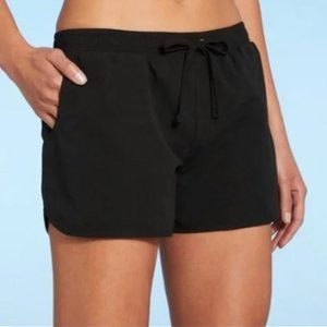 3/$20 Sale! Kona Sol Black Supplex Swim Shorts
